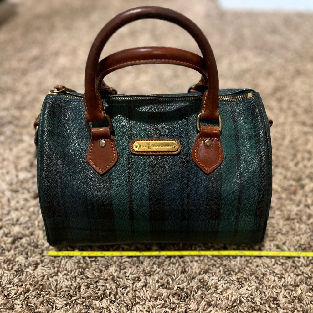 VINTAGE POLO RALPH LAUREN mini Boston bag. RARE